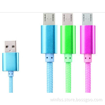Nylon Data Cable for iPhone 5, Data Cable, Mobile Phone Data Cable. USB Data Cable, Micro Data Cable.